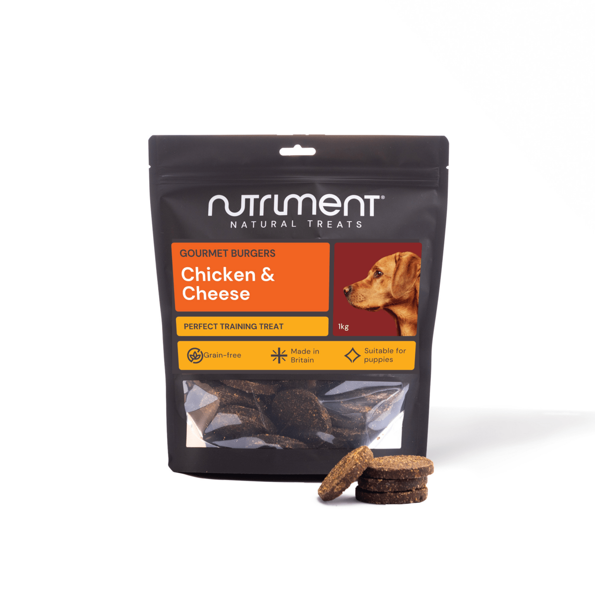 Gourmet-Burgers - Huhn & Käse (1 kg)