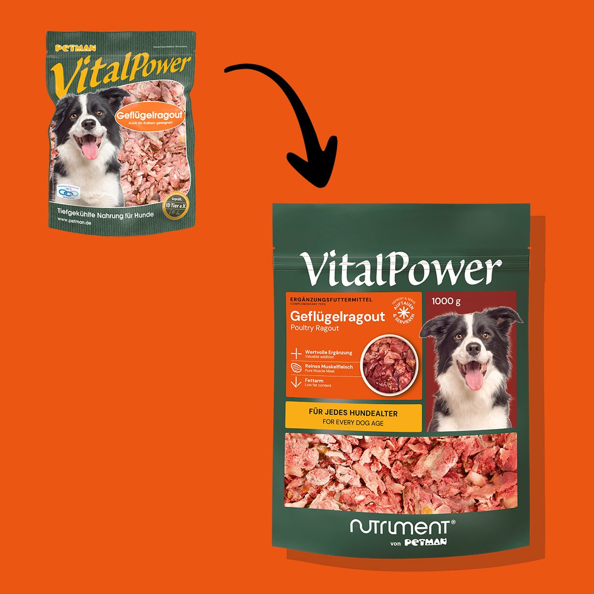VitalPower Geflügelragout 1000 g