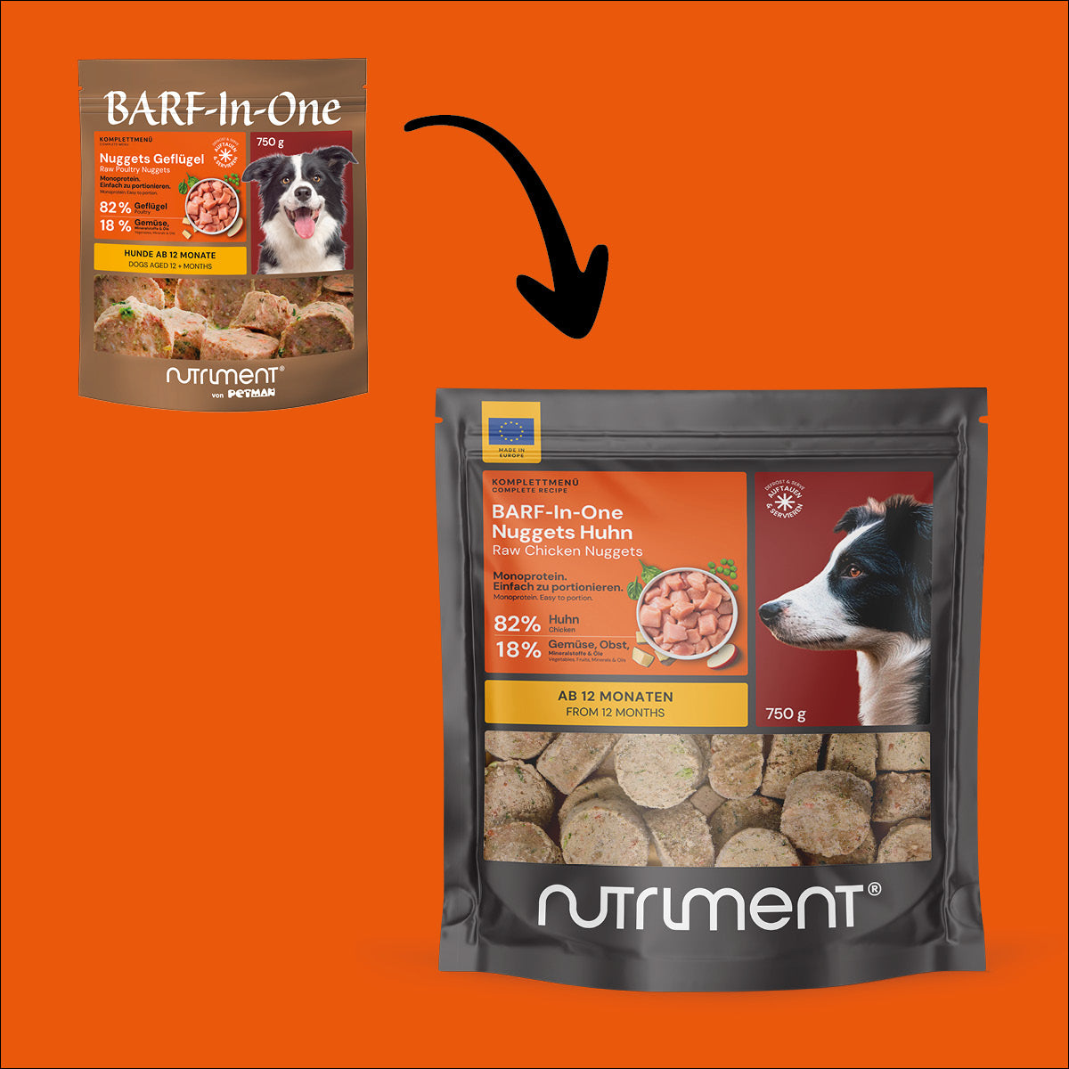 BARF-In-One Nuggets Huhn 750 g