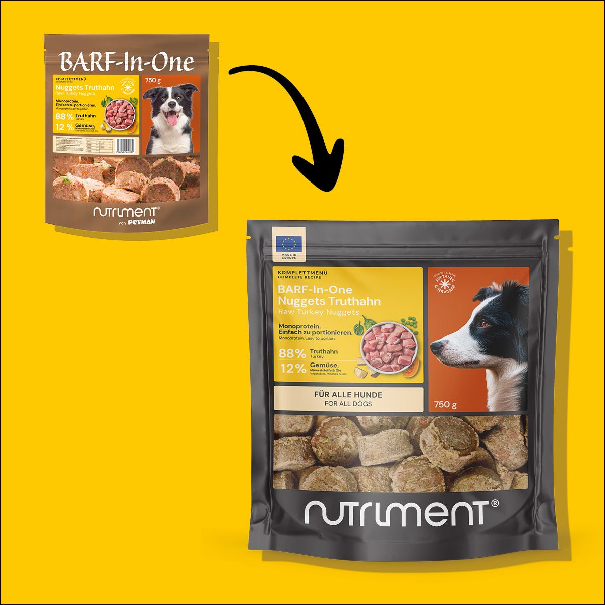 BARF-In-One Nugget Truthahn 750 g