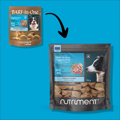 BARF-In-One Nuggets Ente 750 g