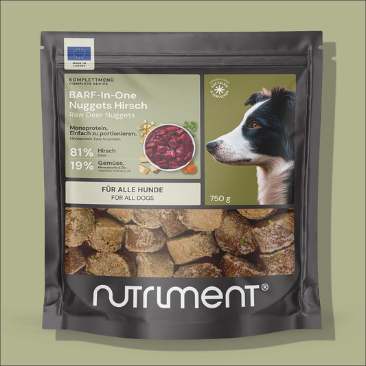 BARF-In-One Nuggets Hirsch 750 g