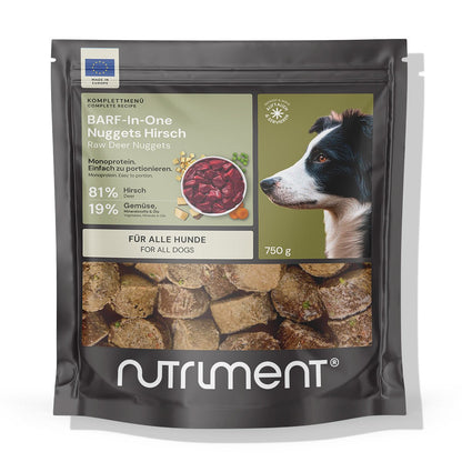BARF-In-One Nuggets Hirsch 750 g