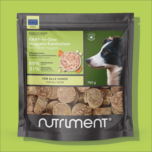 BARF-In-One Nuggets Kaninchen 750 g