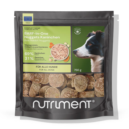 BARF-In-One Nuggets Kaninchen 750 g