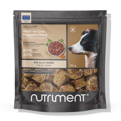 BARF-In-One Nuggets Pferd 750 g