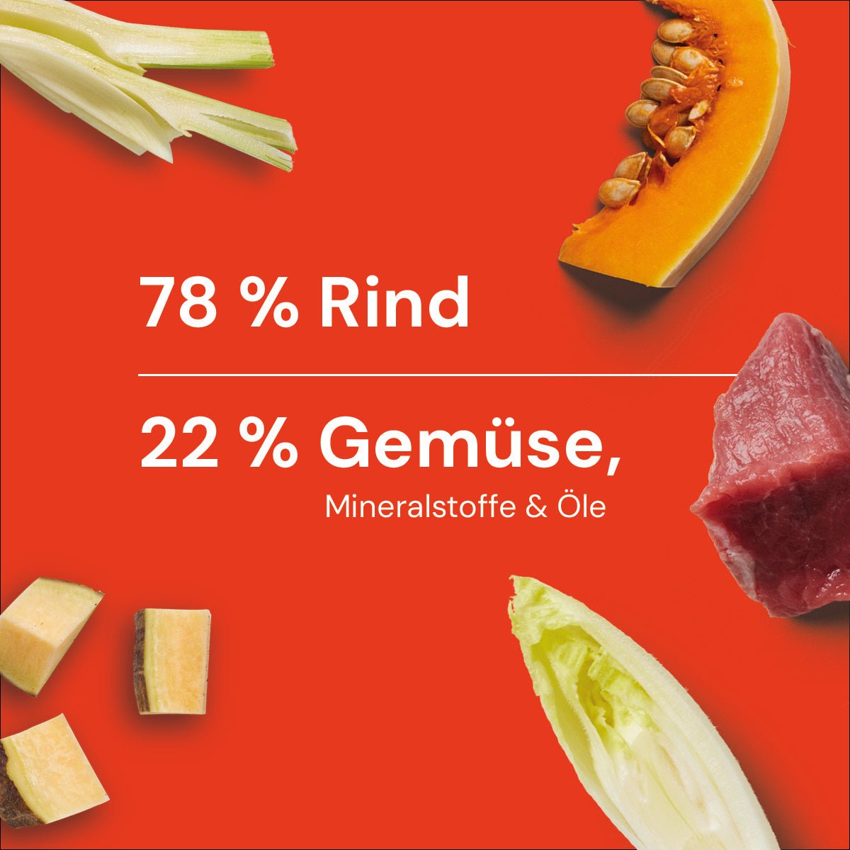 BARF-In-One Nuggets Rind 750 g
