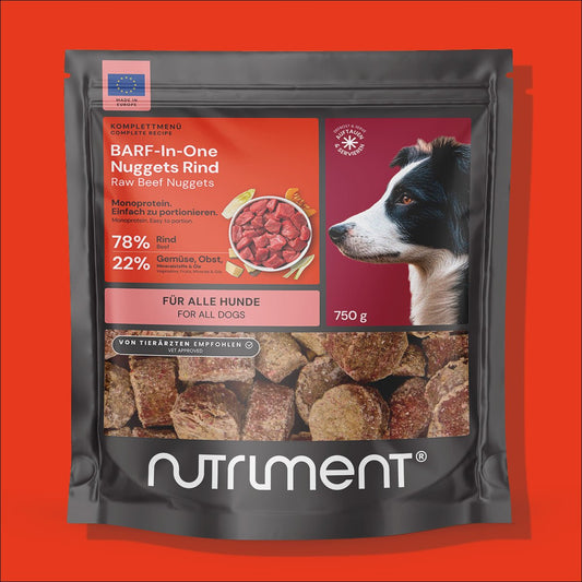 BARF-In-One Nuggets Rind 750 g