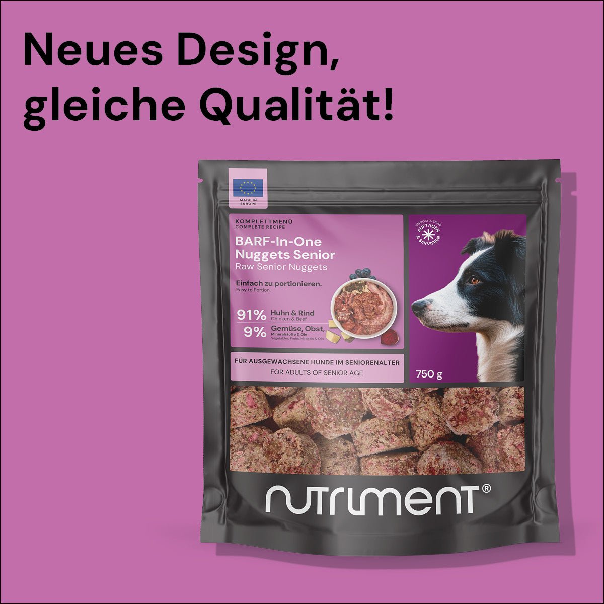 BARF-In-One Nuggets Senior 750 g