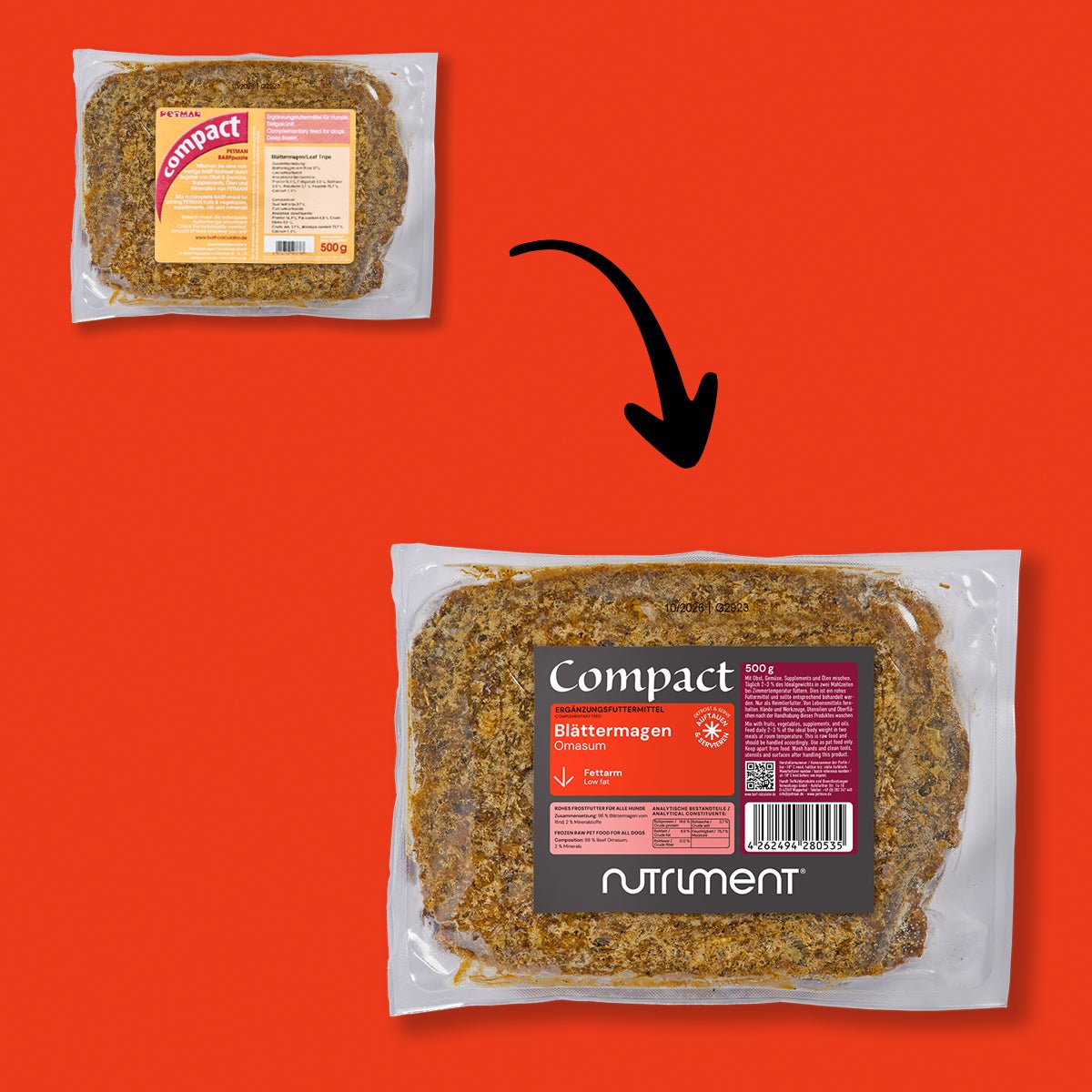 Compact Blättermagen - 500 g
