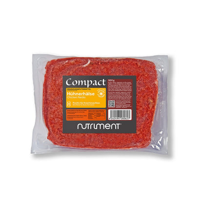 Compact Hühnerhälse gewolft - 500 g
