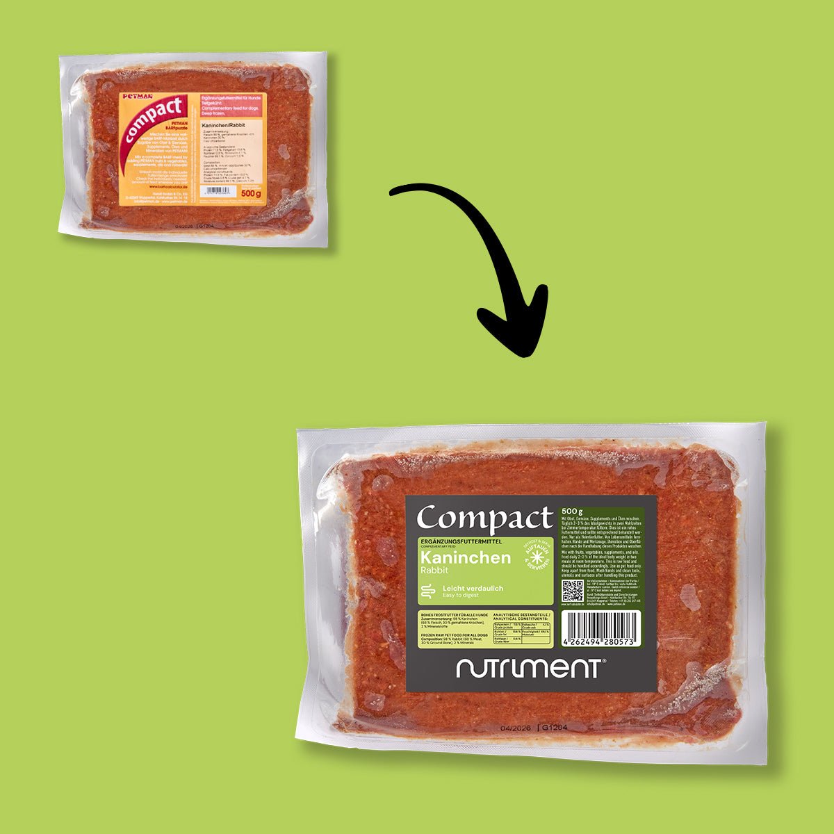 Compact Kaninchen - 500 g