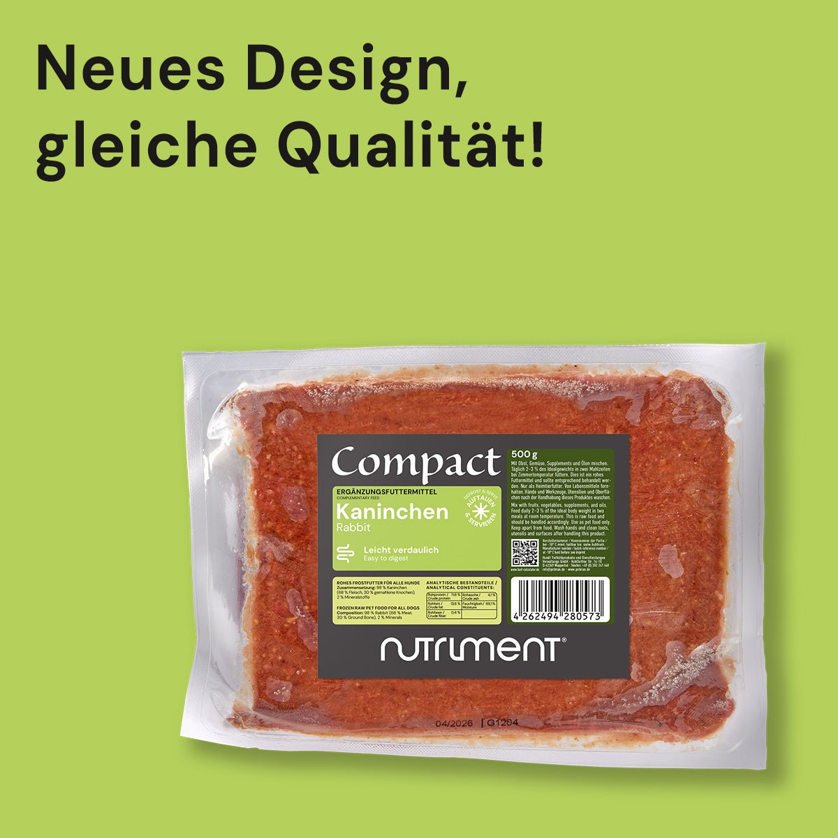 Compact Kaninchen - 500 g