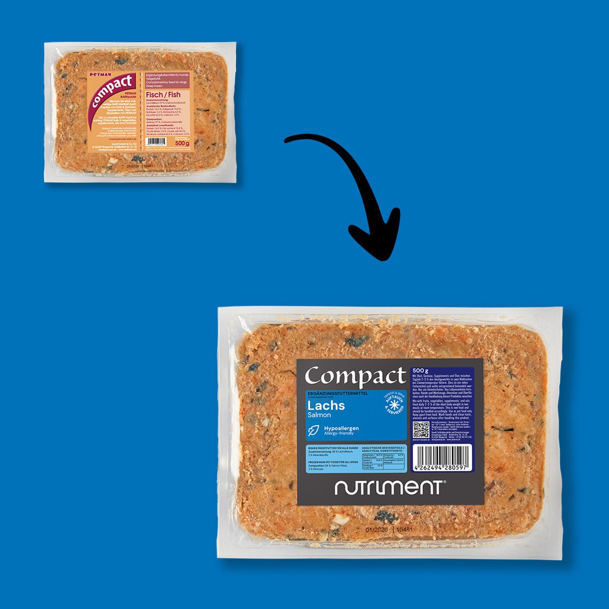 Compact Lachs - 500 g