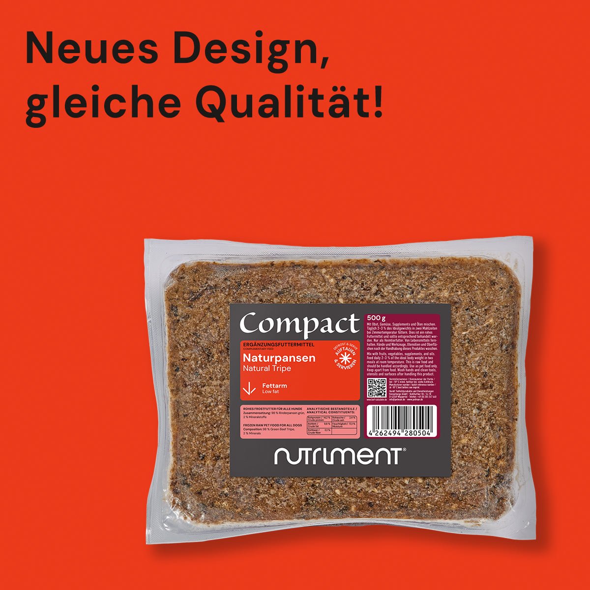 Compact Naturpansen - 500 g