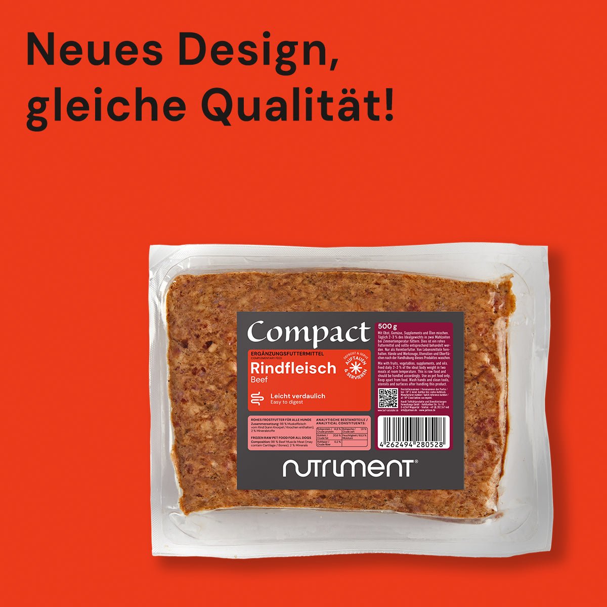 Compact Rindfleisch - 500 g