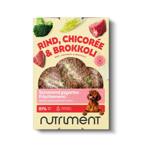 Frischemenü Rind, Chicorée & Brokkoli
