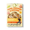 Frisches glutenfreies Hundefutter Frischemenü Huhn mit Chicorée und Zucchini, schonend gegart und leicht verdaulich