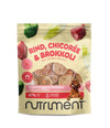 Frischemenü Medaillons Rind Hundefutter sensitiv mit Chicorée und Brokkoli in 800g Verpackung