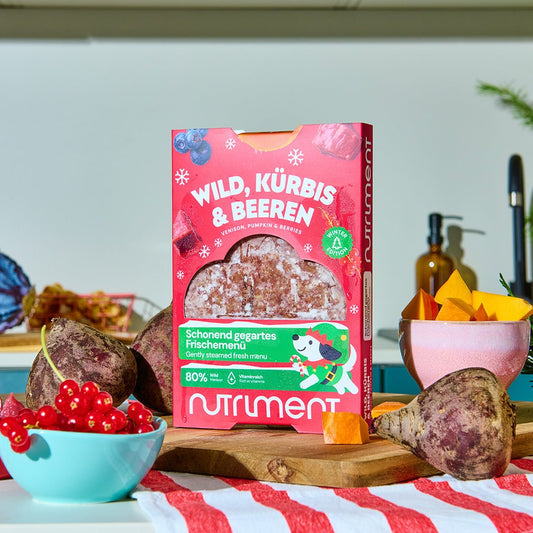 Frischemenü Wild, Kürbis & Beeren - 400 g