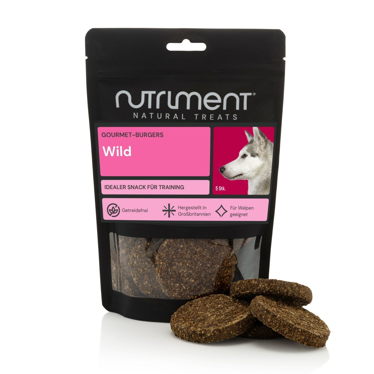 Gourmet-Burgers Wild, 5 Stück