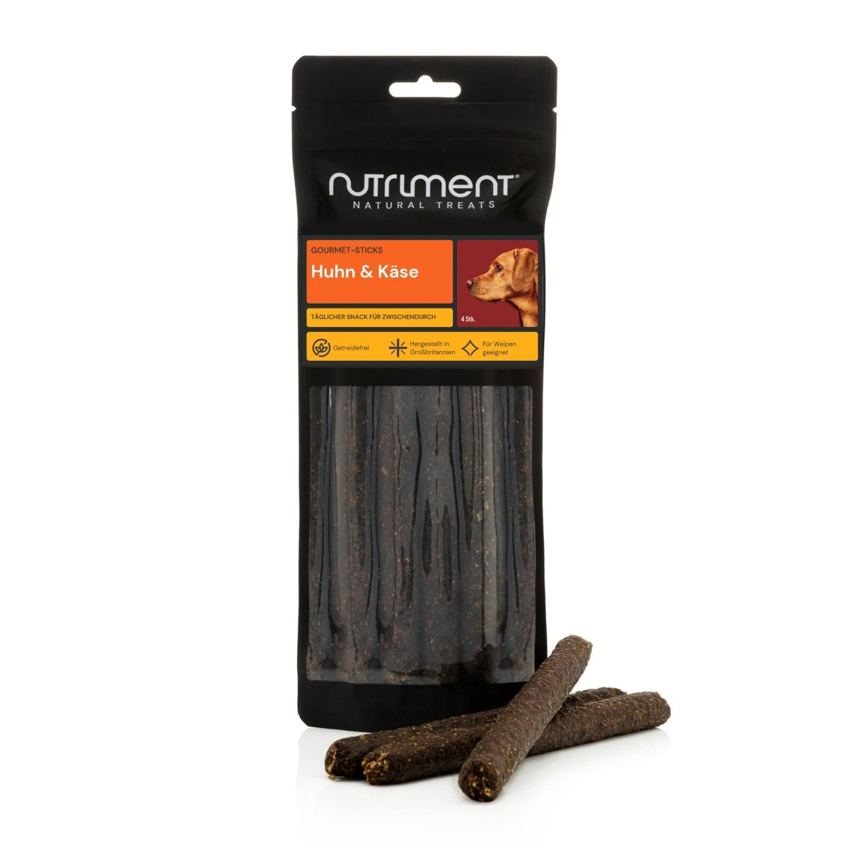 Gourmet-Sticks Huhn und Käse als gesundes Hundeleckerli