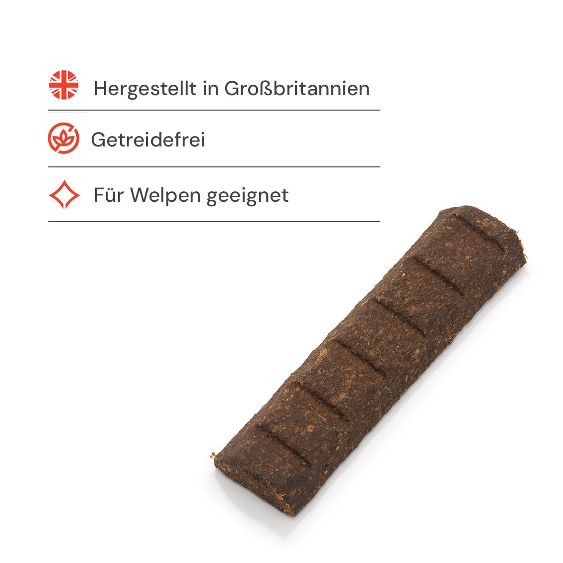 Gourmet-Superfood-Riegel für Hunde mit Huhn und Käse, proteinreicher Energieriegel ohne Getreide