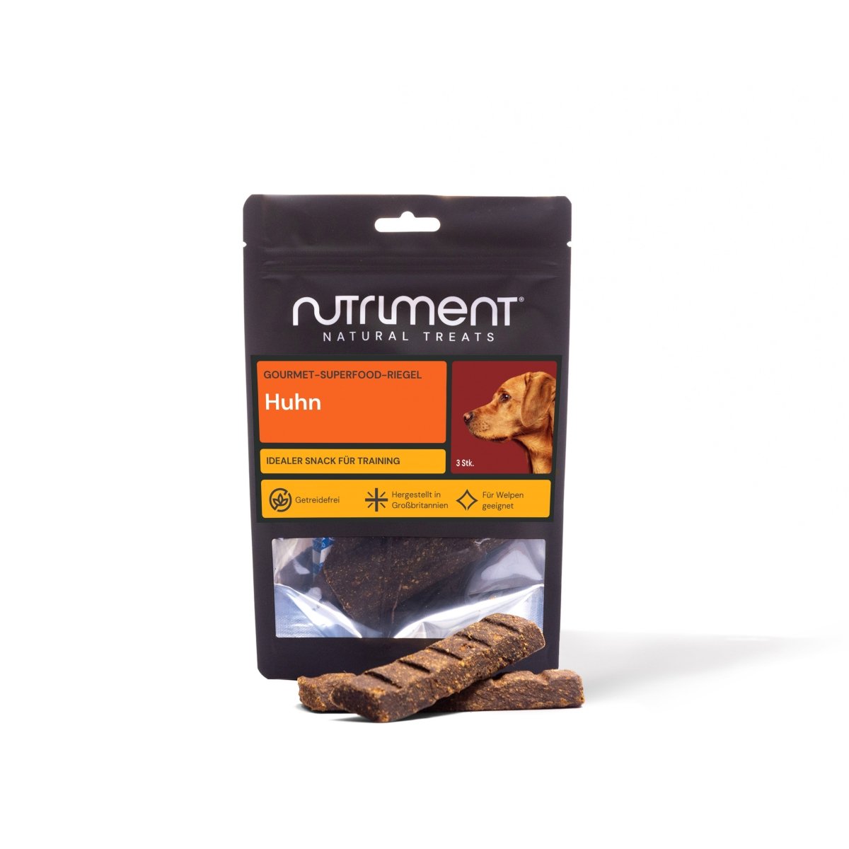 Gourmet-Superfood-Riegel für Hunde mit proteinreichem Huhn und Superfoods