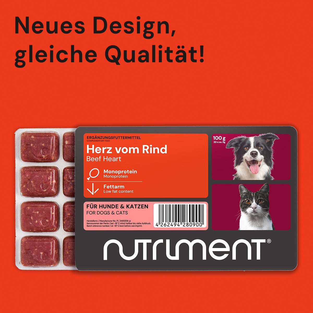 Herz vom Rind Blister - 100 g