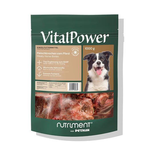 VitalPower Fleischknochen vom Pferd 1000 g