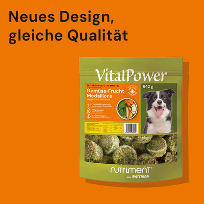 VitalPower Gemüse-Frucht Medallions 840 g