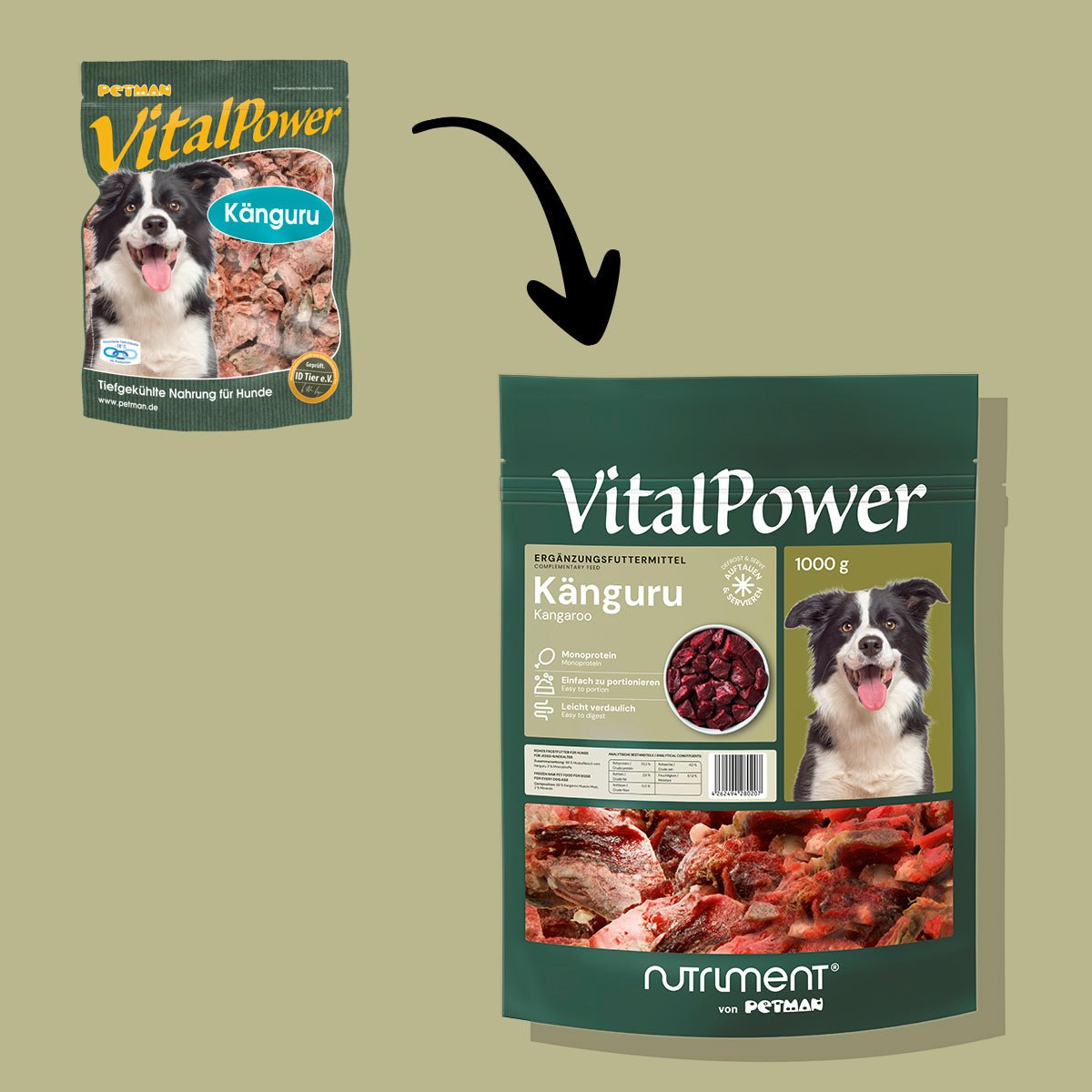 VitalPower Känguru 1000 g