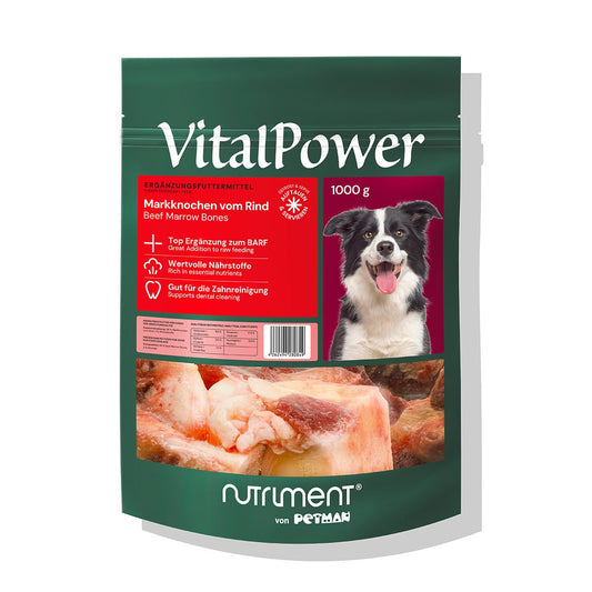 VitalPower Markknochen vom Rind 1000 g