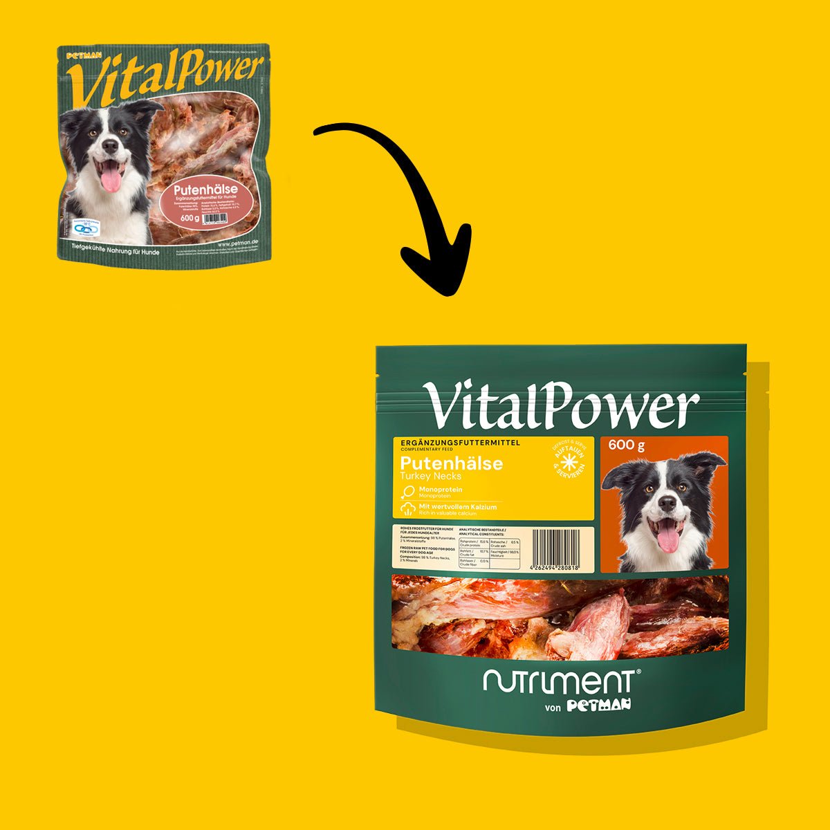 VitalPower Putenhälse 600 g