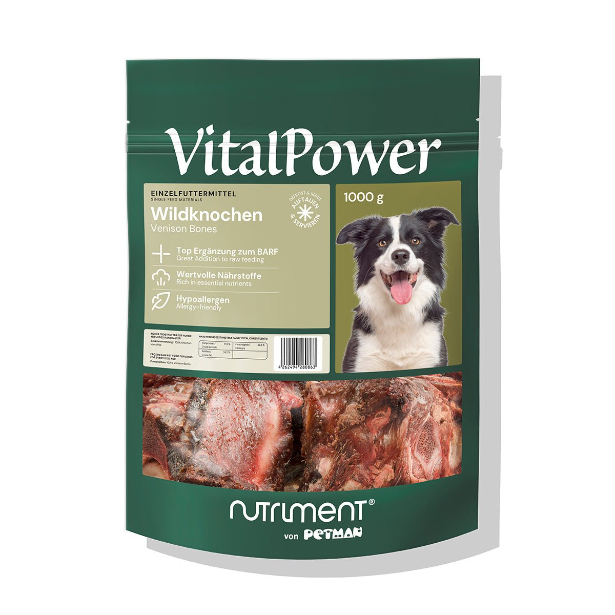 VitalPower Wildknochen 1000 g
