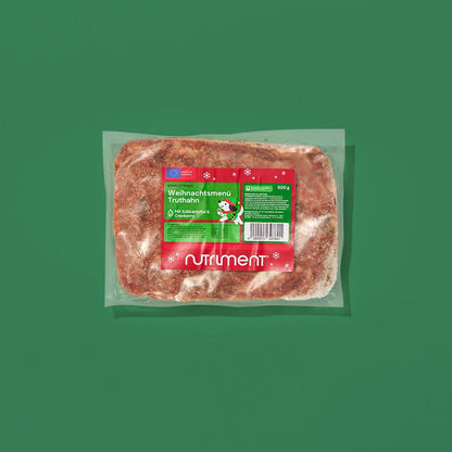 Weihnachtsmenü Truthahn mit Süßkartoffel & Cranberry