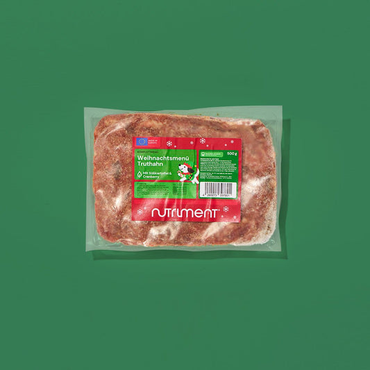 Weihnachtsmenü Truthahn mit Süßkartoffel & Cranberry